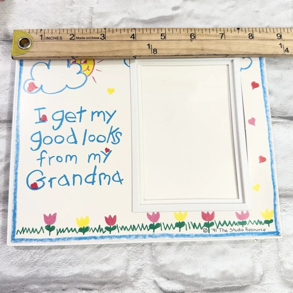 Vtg 90s Photo Picture Frame 